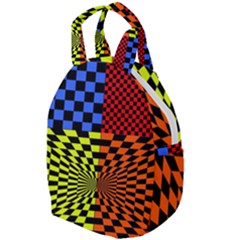 Checkerboard Again 7 Travel Backpacks by impacteesstreetwearseven