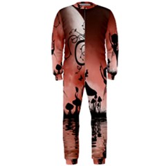 Little Fairy Dancing In The Night Onepiece Jumpsuit (men)  by FantasyWorld7