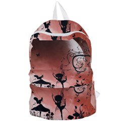 Little Fairy Dancing In The Night Foldable Lightweight Backpack by FantasyWorld7