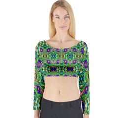 Hs Co 8 Long Sleeve Crop Top