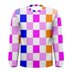 Checkerboard Again 9 Checkerboard Again 9 Men s Long Sleeve Tee by impacteesstreetwearseven