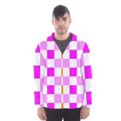 Checkerboard Again 9 Checkerboard Again 9 Men s Hooded Windbreaker by impacteesstreetwearseven