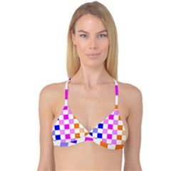 Checkerboard Again 9 Checkerboard Again 9 Reversible Tri Bikini Top by impacteesstreetwearseven