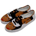 African American woman with сurly hair Men s Classic Low Top Sneakers View2