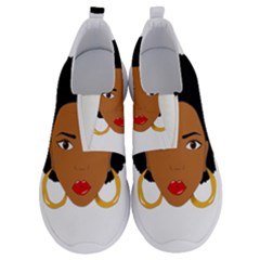 African American Woman With ?urly Hair No Lace Lightweight Shoes by bumblebamboo