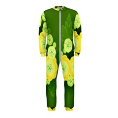 Buttercup Ranunculus Globe Flower Onepiece Jumpsuit (kids) by Pakrebo