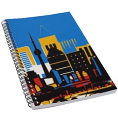 Architecture City House Window 5 5  X 8 5  Notebook by Pakrebo