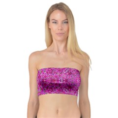 Flowering And Blooming To Bring Happiness Bandeau Top by pepitasart