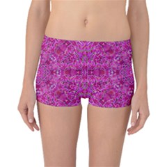 Flowering And Blooming To Bring Happiness Boyleg Bikini Bottoms by pepitasart