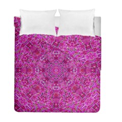 Flowering And Blooming To Bring Happiness Duvet Cover Double Side (full/ Double Size) by pepitasart