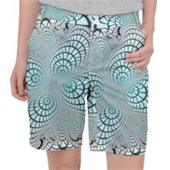 Digital Art Fractal Abstract Pocket Shorts by Pakrebo