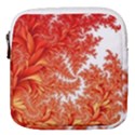 Flora Flowers Background Leaf Mini Square Pouch View1