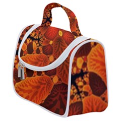 Leaf Autumn Nature Background Satchel Handbag by Pakrebo