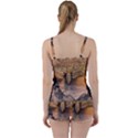 Night moth Tie Front Two Piece Tankini View2