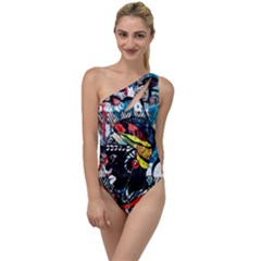 Image 01 To One Side Swimsuit