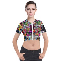 Image 2 Short Sleeve Cropped Jacket