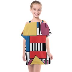Tajah Olson Designs  Kids  One Piece Chiffon Dress by TajahOlsonDesigns