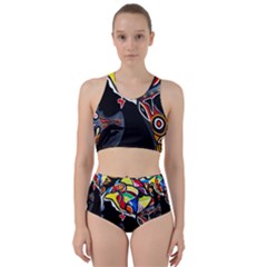 Tajah Olson Designs  Racer Back Bikini Set by TajahOlsonDesigns