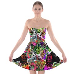 Design 2 Strapless Bra Top Dress by TajahOlsonDesigns