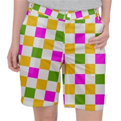Checkerboard Again 3 Pocket Shorts