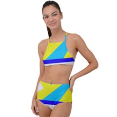 Down Spiral High Waist Tankini Set by impacteesstreetwearsix