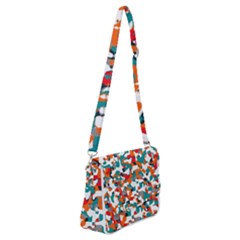 Pop Art Camouflage 1 Shoulder Bag With Back Zipper by impacteesstreetweareight