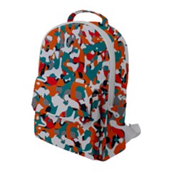 Pop Art Camouflage 1 Flap Pocket Backpack (large)