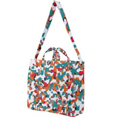 Pop Art Camouflage 1 Square Shoulder Tote Bag by impacteesstreetweareight