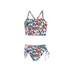 Pop Art Camouflage 1 Girls  Tankini Swimsuit by impacteesstreetweareight