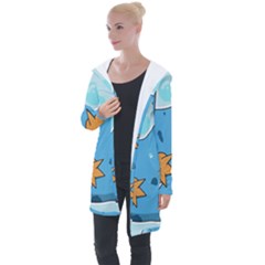 Patokip Longline Hooded Cardigan by MuddyGamin9