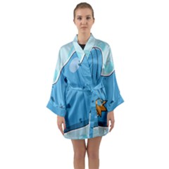 Patokip Long Sleeve Kimono Robe