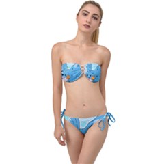 Patokip Twist Bandeau Bikini Set by MuddyGamin9