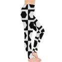 Chessboard Hexagons Squares Leggings  View4