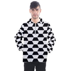 Hexagons Pattern Tessellation Men s Half Zip Pullover by Mariart