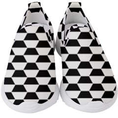 Hexagons Pattern Tessellation Kids  Slip On Sneakers by Mariart
