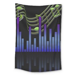 Speakers Music Sound Large Tapestry by HermanTelo