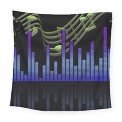 Speakers Music Sound Square Tapestry (large) by HermanTelo