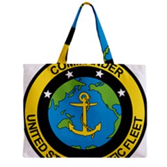 Seal Of Commander Of United States Pacific Fleet Zipper Mini Tote Bag by abbeyz71