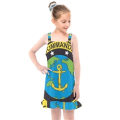 Seal Of Commander Of United States Pacific Fleet Kids  Overall Dress by abbeyz71