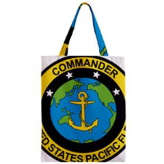 Seal Of Commander Of United States Pacific Fleet Zipper Classic Tote Bag by abbeyz71