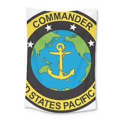 Seal Of Commander Of United States Pacific Fleet Small Tapestry by abbeyz71