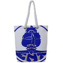 Uss Enterprise Insignia Full Print Rope Handle Tote (small) by abbeyz71