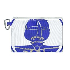 Uss Enterprise Insignia Canvas Cosmetic Bag (large) by abbeyz71