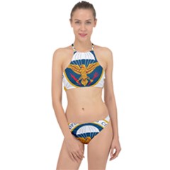 Seal Of Special Operations Command Pacific Racer Front Bikini Set