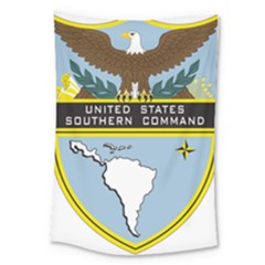 Seal Of United States Southern Command Large Tapestry by abbeyz71