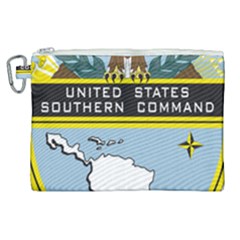 Seal Of United States Southern Command Canvas Cosmetic Bag (xl) by abbeyz71