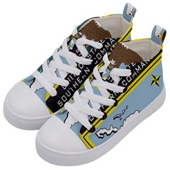 Seal Of United States Southern Command Kids  Mid-top Canvas Sneakers by abbeyz71