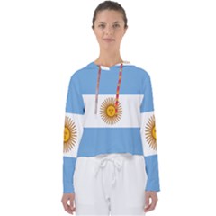 Argentina Flag Women s Slouchy Sweat by FlagGallery