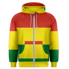 Bolivia Flag Men s Zipper Hoodie by FlagGallery