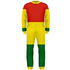 Bolivia Flag Onepiece Jumpsuit (men)  by FlagGallery